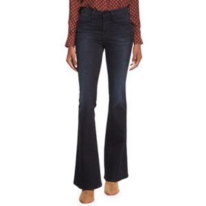 FRAME Le High Flare Jeans in Moxon wash